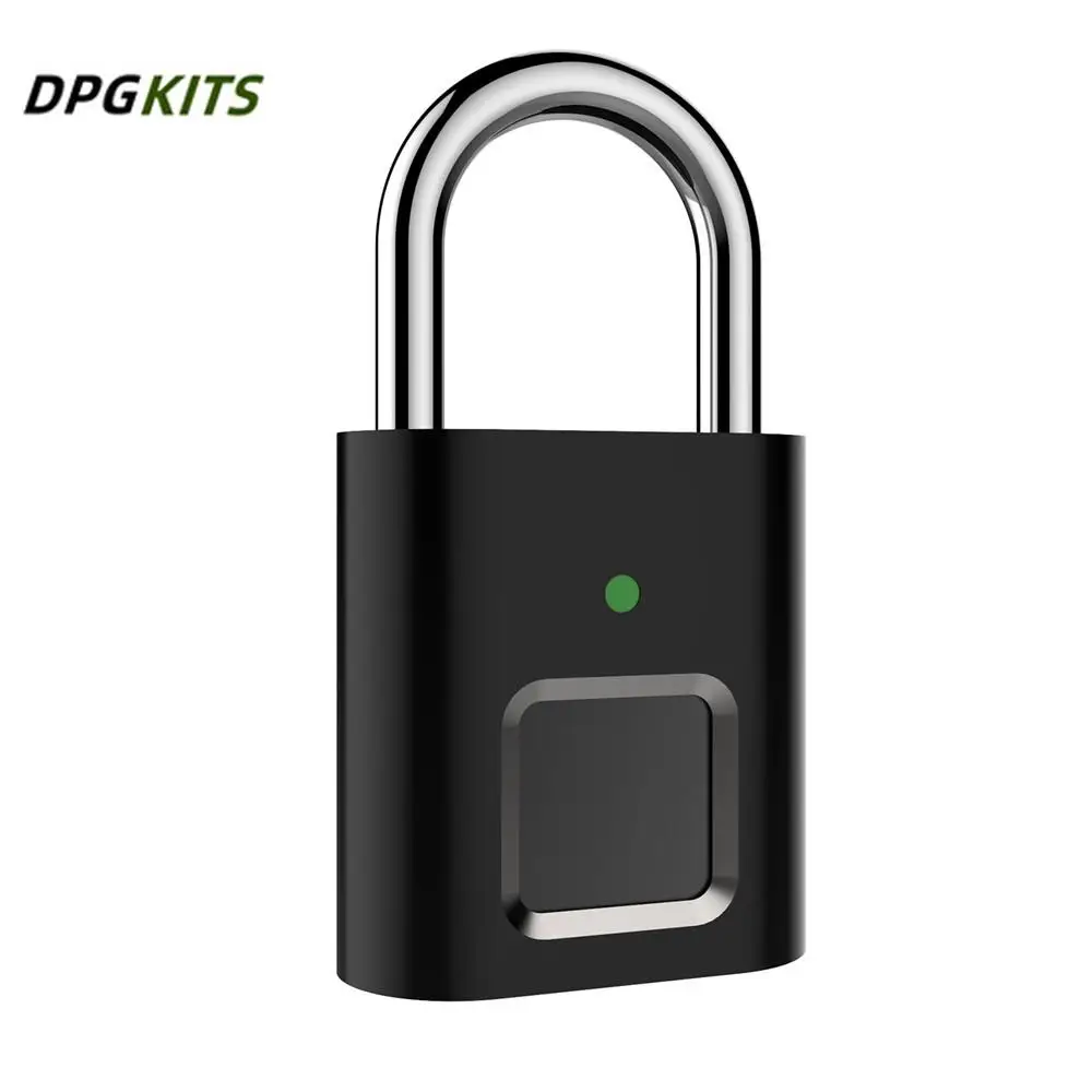 

L34 Garage Toolbox Smart Fingerprint Lock Keyless Anti-theft Security Padlock USB Charging