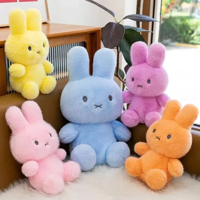 

Kawaii Miffy Plush Doll - Dopamine-inducing Fluffy Stuffed Toy Cuddly Home Decor Anime Accessory Ideal Gift for All Ages