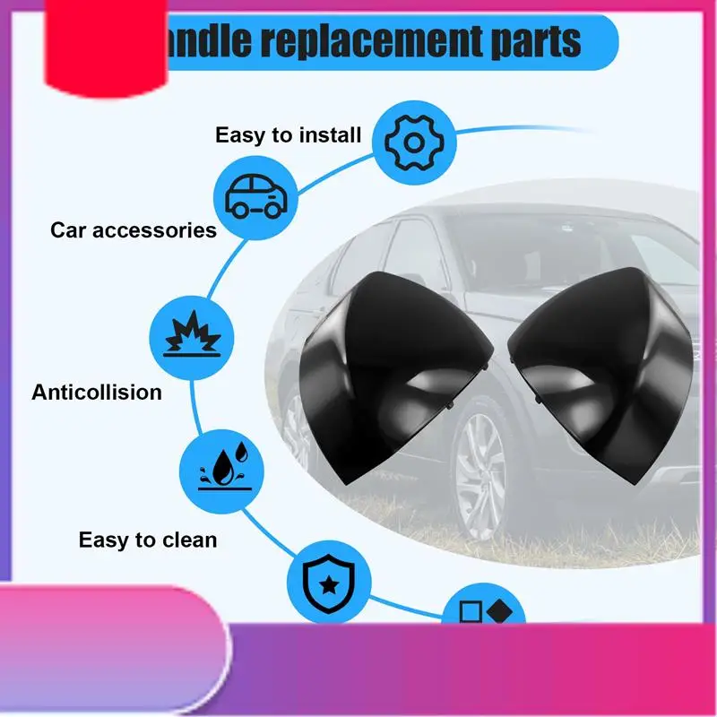 

Ярко-черный корпус зеркала заднего вида LR048353 LR048354 для Range Rover Evoque L538 Discovery Sport Velar 2012- VPLYB0360-Y79A