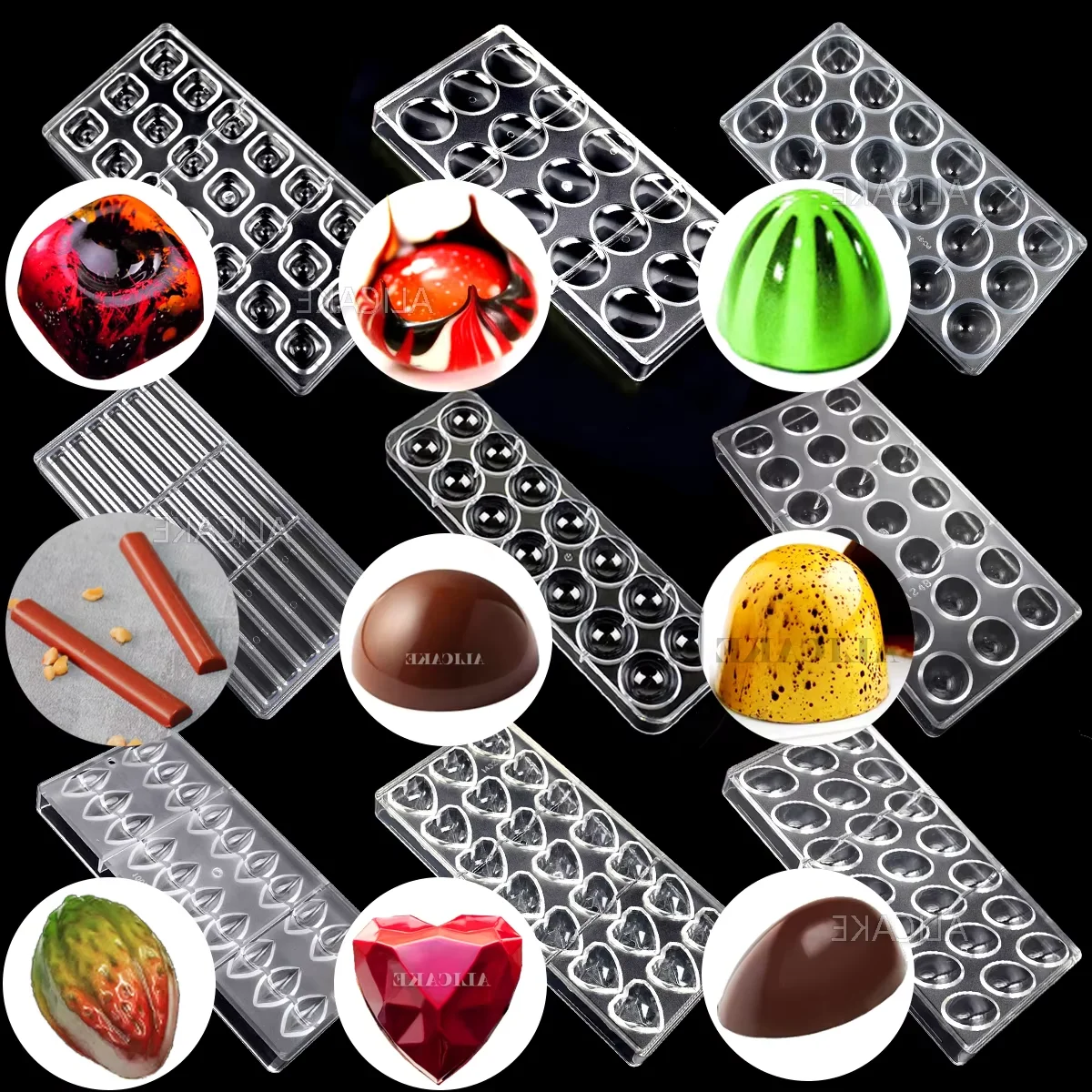 1Pcs Chocolate Mold…