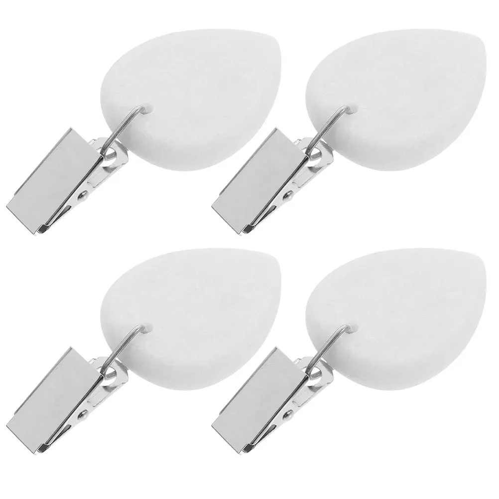 

12Pcs Water Drop Tablecloth Weights Heavy Duty Clips Fixing Stones for Outdoor Indoor Use Prevent Slipping Windproof