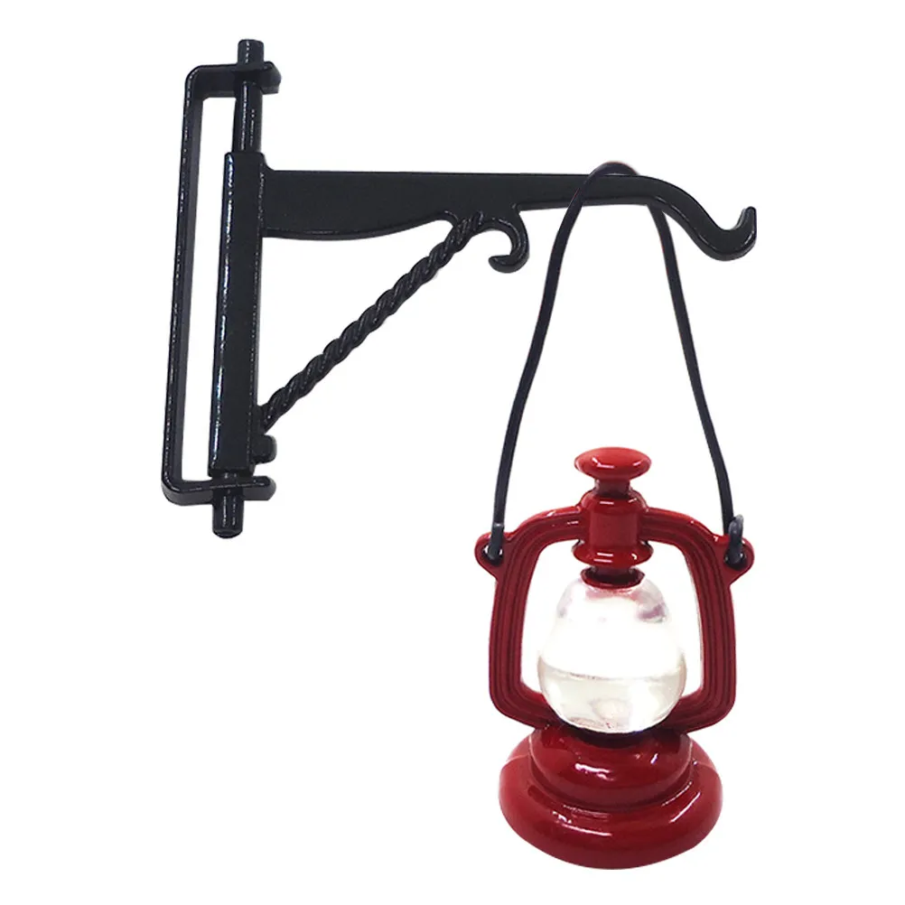 

1Set Miniature Lamp Safe Alloy Small Lightweight Mini House Decoration DIY Crafts Dollhouse Accessories Decorative