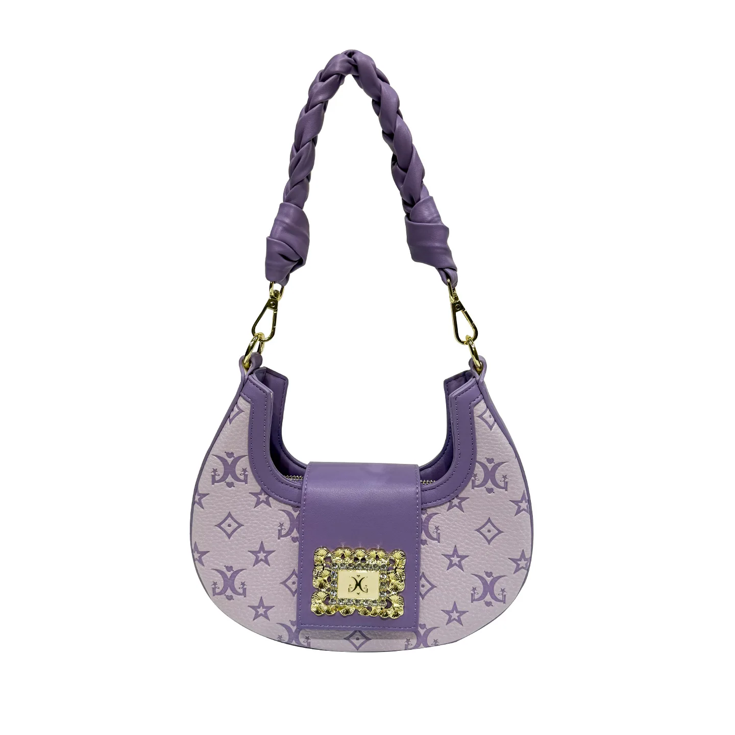 

Classic Designer Paris Fashion Inspired Messenger Purse For Women Featuring Elegant Solid Color And Leisure Use