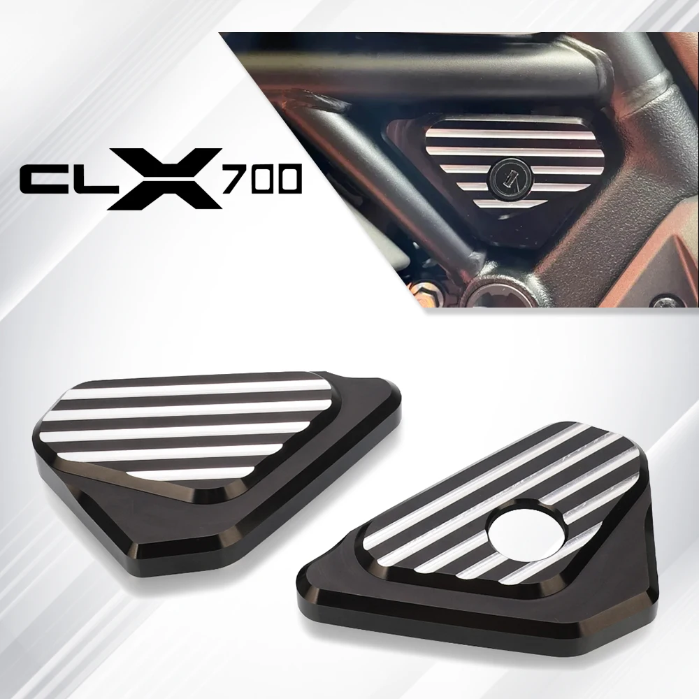 

FOR CFMOTO CLX700 CL-X 700 700CL-X 2020 2021 2022 2023 2024 Motorcycle Accessories Frame Hole Cover Plug Decorative Frame Caps