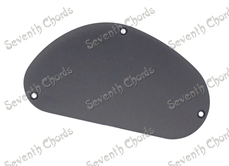 Sand grinding Plastic Guitar Pickguard Cavity Cover Cover Back Plate Wiring BackPlate for Guitar Bass Replacement/LJ-DK03-Black