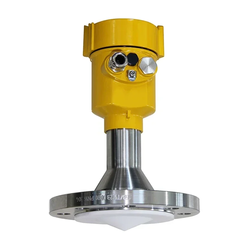 

2025 26 GHz Factory radar level transmitter non-contact water tank level alarm sensor Cement Silo Radar Level Gauge Meter Transm