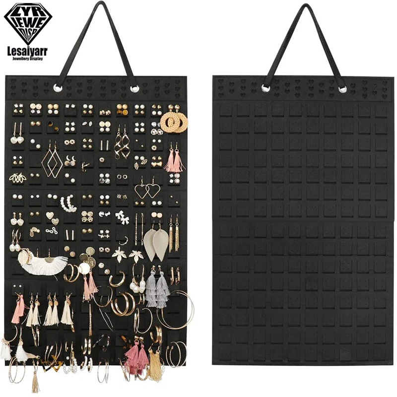 

300 Paris Earrings Travel Jewelry Organizer Roll Foldable Jewelry Case for Earrings Jewellery Storage Bag Earring Storage Box
