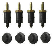 1set Engine Cover Bolts & Clips Kit  137.11, 137.68 For CITROEN & PEUGEOT 2.0 HDI