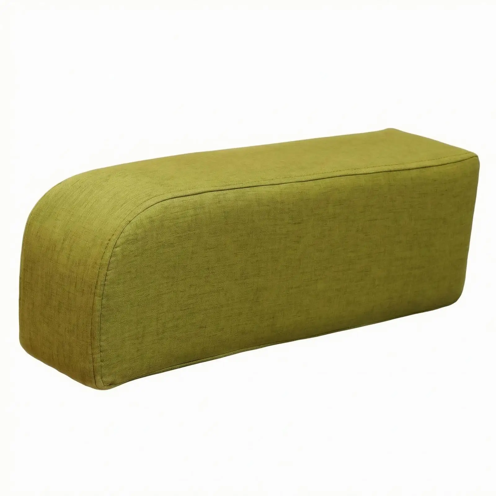 Comfortable Armrest Pillow for Sofa Dense Sponge Filled Cushion Smooth Polyester Material Ergonomic Design for Chair and Couch