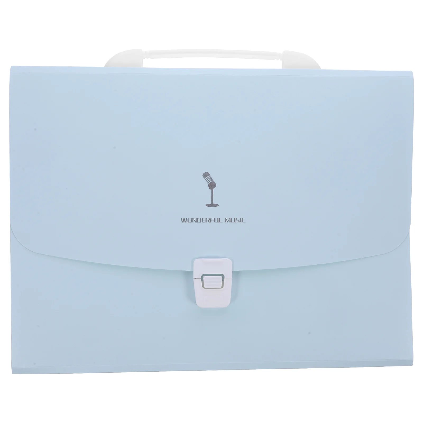 휴대용 아코디언 파일 정리함 휴대용 플라스틱 폴더 사무실 홈 스쿨 사용을위한 다층 문서 보관 가방