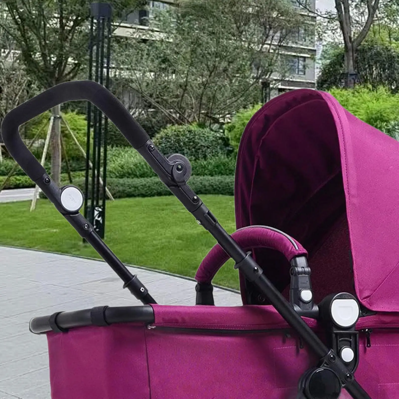 

Чехол на ручку детской коляски, рукав для тележки, мягкий, пылезащитный, легкий