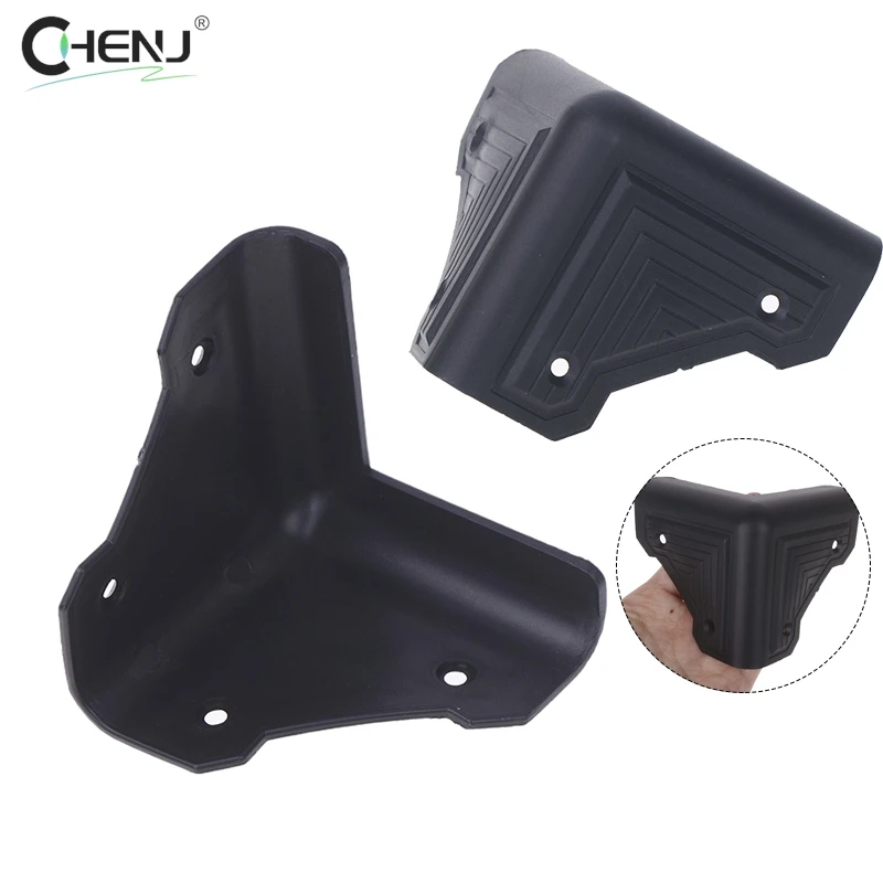 2pcs Guitar Amplifier Stage Cabinets Parts Replacement Speaker Corners Plastic Four Sided Corner Protectors AB Wrap Corners