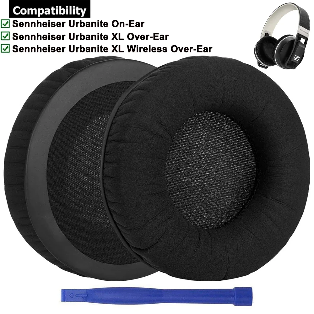 Replacement Earpads Earmuffs Ear Pads Cushions Cups For Sennheiser Urbanite XL Wireless Wired Over On Ear Headphones