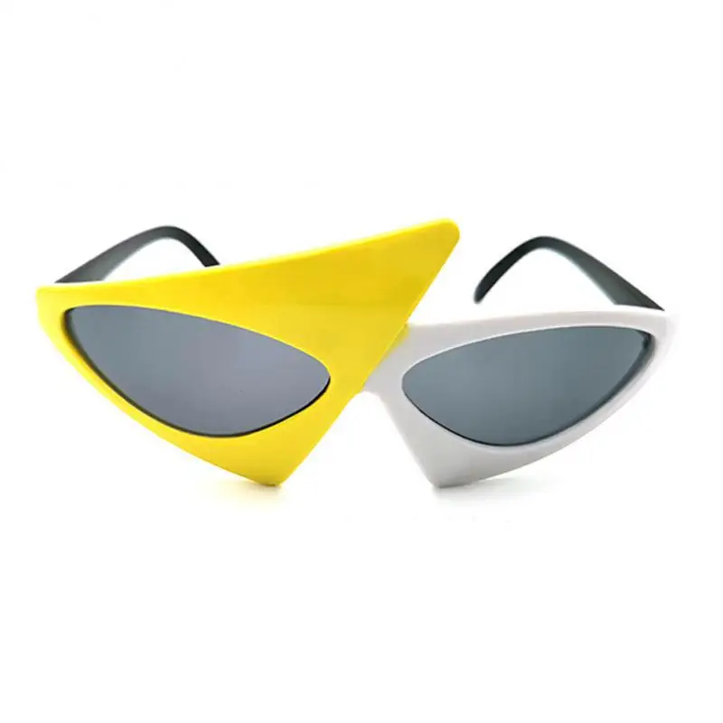 Party And Holiday Sunglasses Durable And Durable Pc Material Clothing Accessories Triangle Metal Frame Sunglasses Wear Resistant