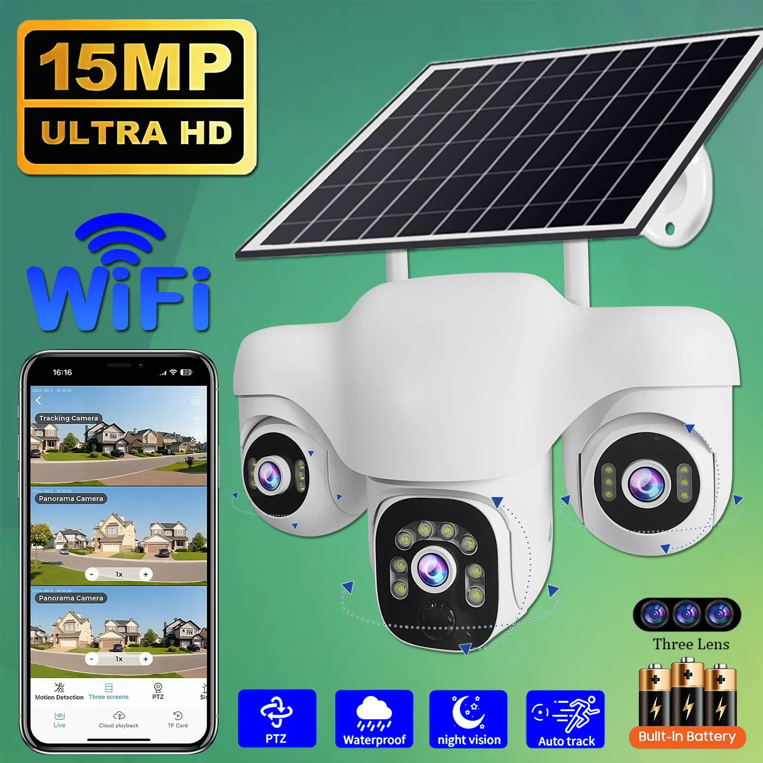 Wifi Solar Camera 1… - image