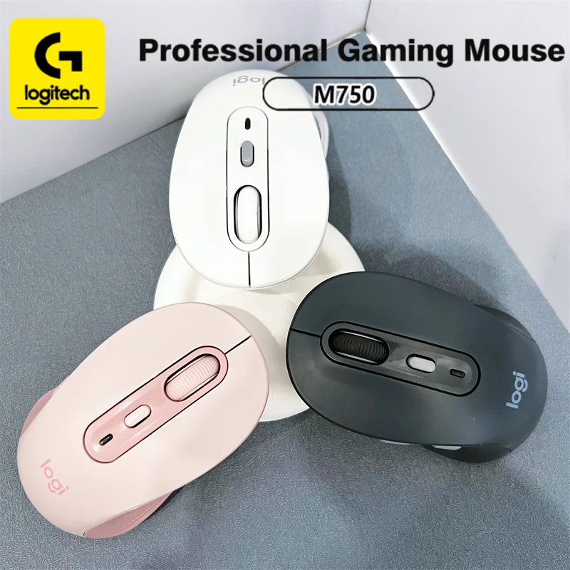 

Logitech M750 M650L wireless mouse: Ergonomic design, silent clicking, multi-device switching, a new way of working and living.