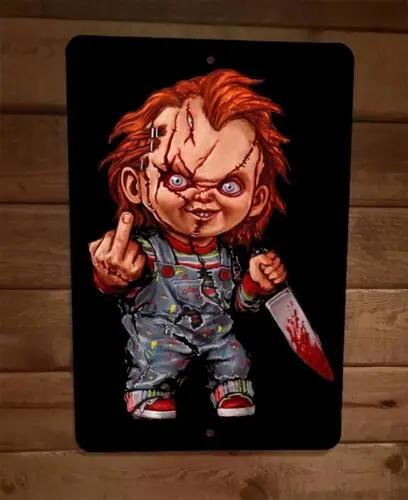 Youre Number One Chucky 8x12 Metal Wall Sign Poster