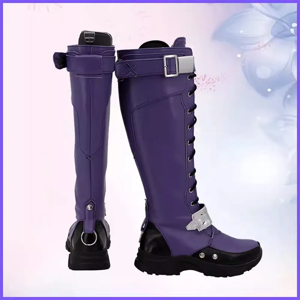 Ow Fantasy Kiriko Cosplay Schoenen Laarzen Volwassen Rollenspel Schoeisel Halloween Carnaval Feest Kostuums Accessoires Op Maat Gemaakt