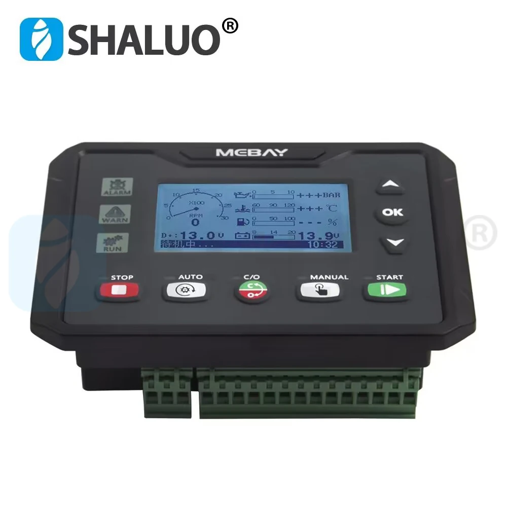 DC40S DC40SR DC42S Mebay Controller Diesel Gas Gasoline Generator Engine Control Module Replace HGM4010 HGM4020 DSE4610 DSE4620