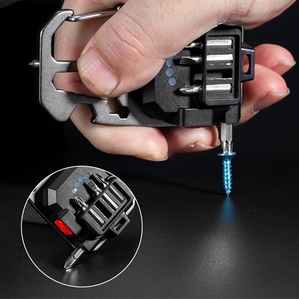 

Multifunction Keychain Flashlight Magnetic Repair Light Rechargeable COB Torch Outdoor Camping Lamp Work Light Emergency Lamp