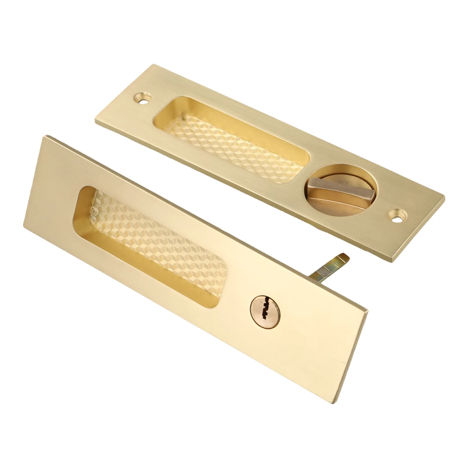 For Door Safety Invisible Door Lock Wooden Sliding Door Lock Easy Installation High-quality Materials Secure Sliding Doors