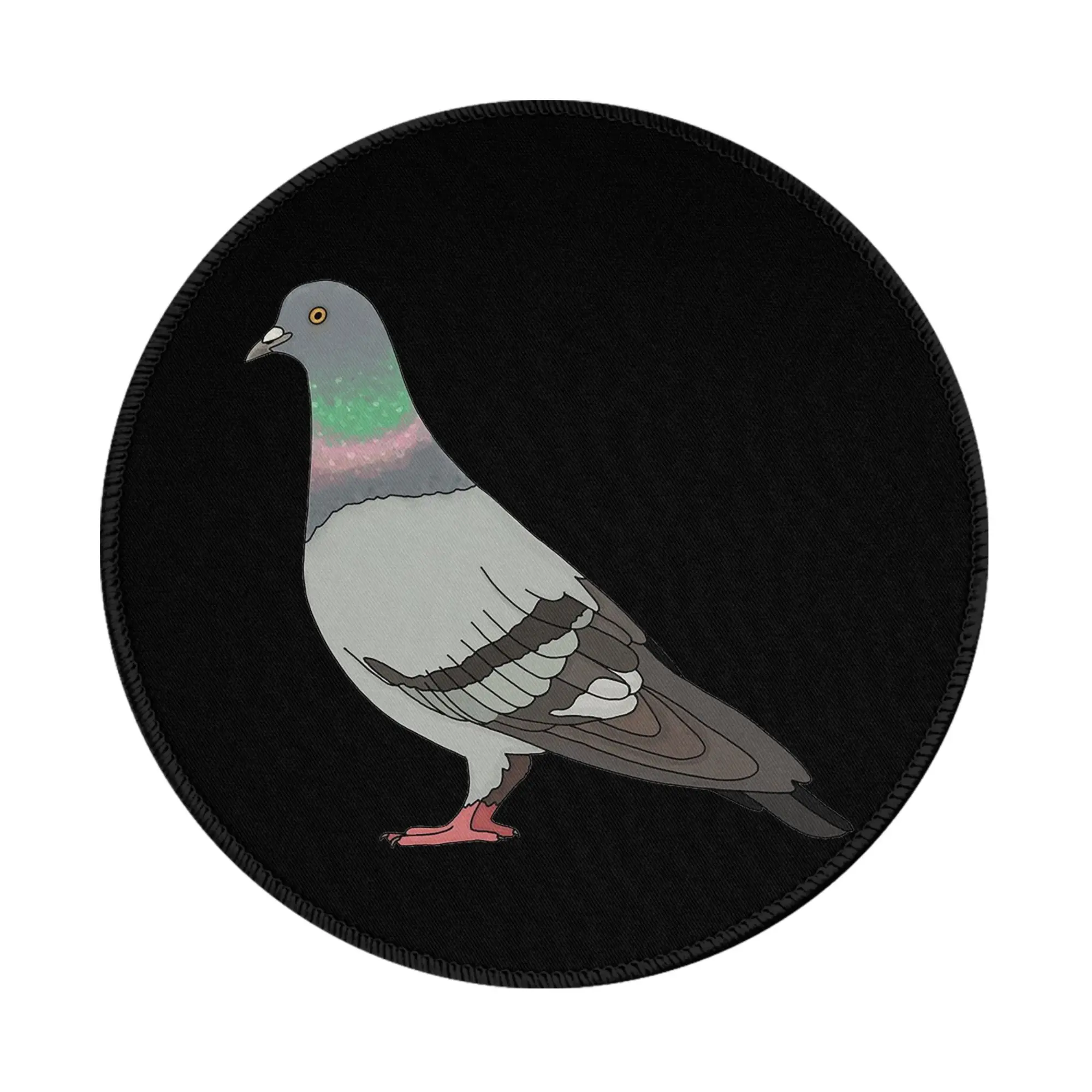 pigeon walk 2020 pink Mouse Pad Computer Keyboard Mouse Mat Gamer PC Laptop Desk Mat Office Accessories Table Mats