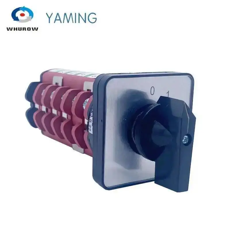 Điện máy hàn switch Đa-bước 0-3 vị trí 6 người ba lan 40A AC380V của nhãn hiệu chuyển selector chuyển đổi quay