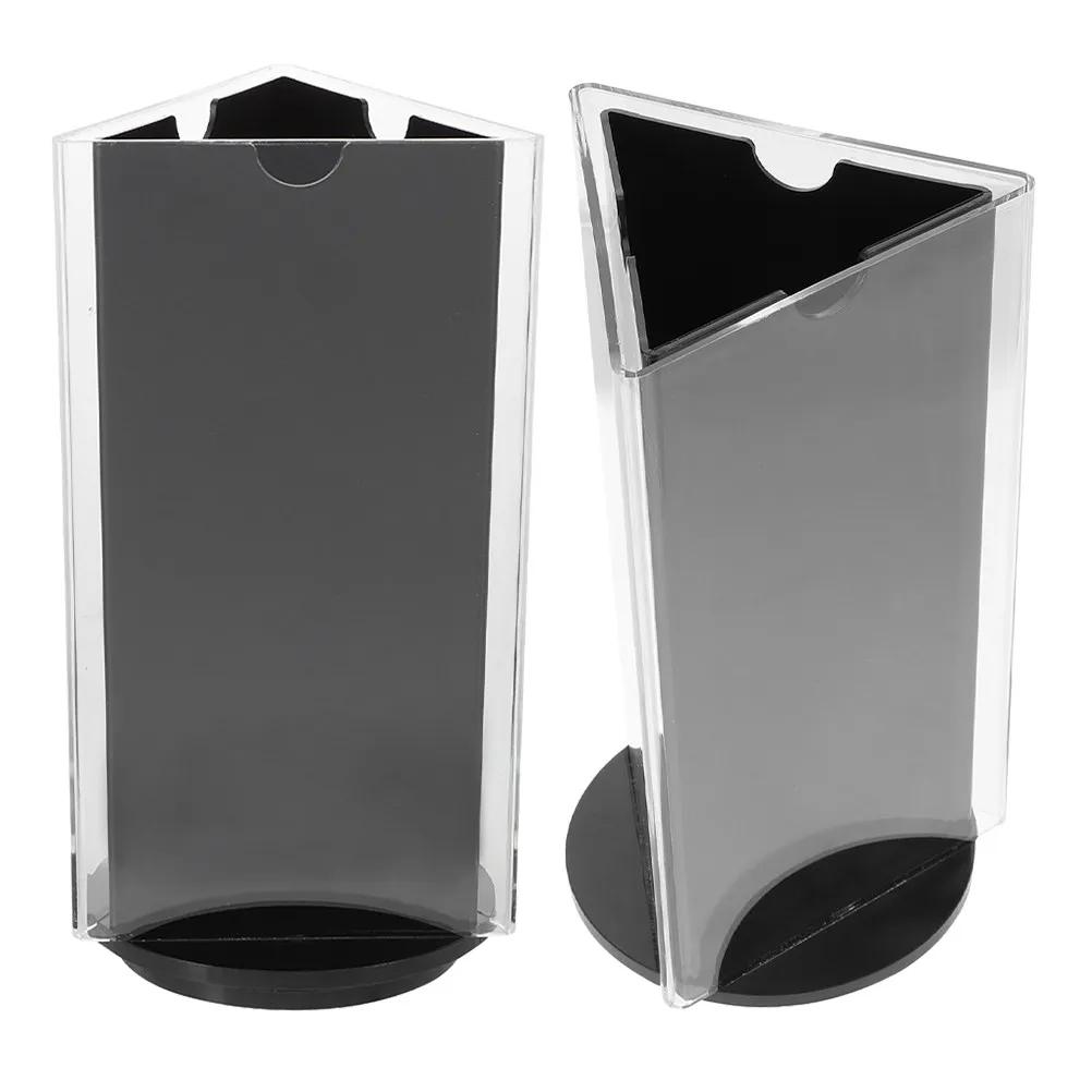 2pcs-clear-acrylic-triangular-rotating-table-tent-sign-holder-menu-display-stand-for-restaurant-cafe-office-table-top-use