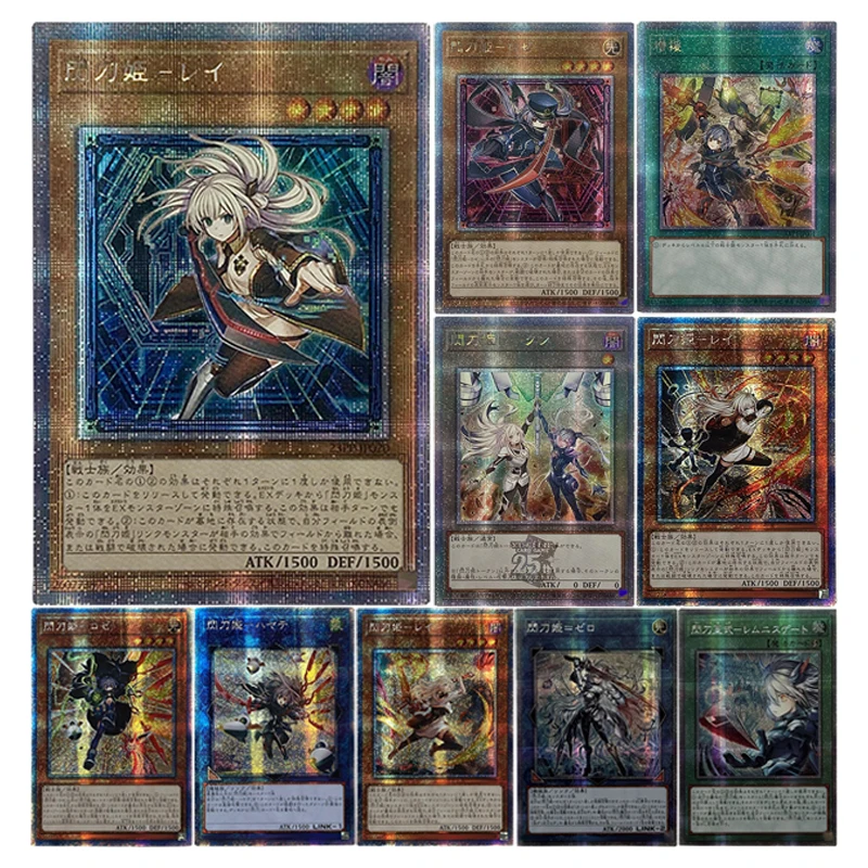 

Diy Japanese Anime Yu-Gi-Oh! Sky Striker Ace Roze Raye Token Collectible Cards Flashcards Christmas Birthday Gifts Kids Toys