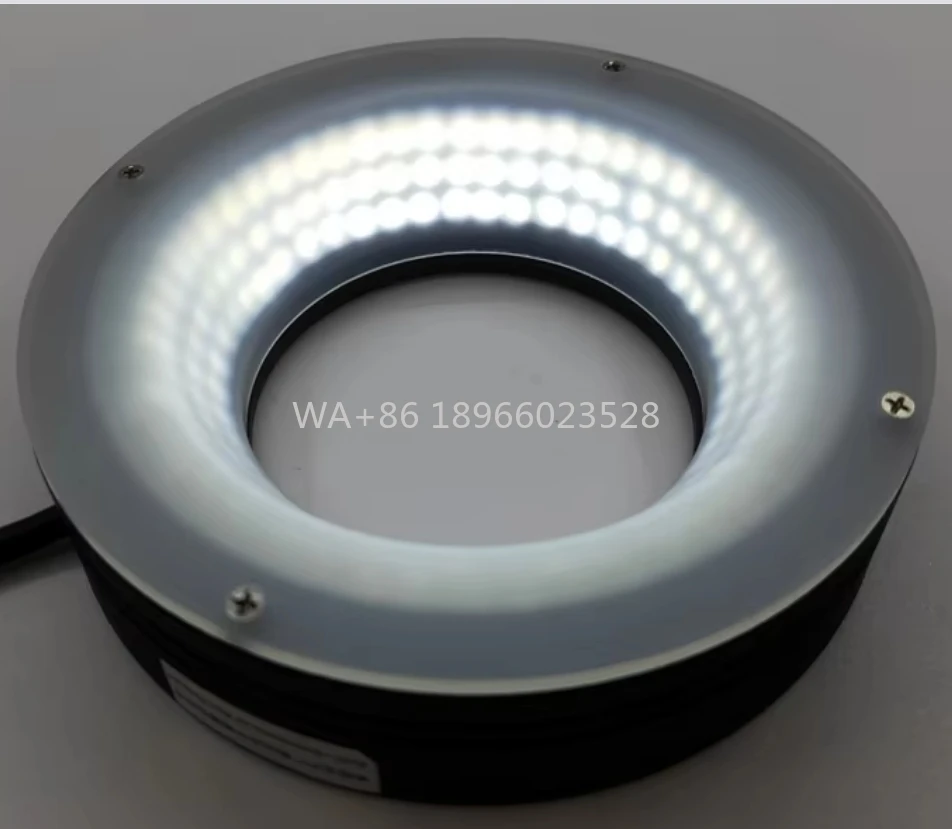 Fuente de luz de anillo ajustable LED de baja potencia de 50 mm de diámetro interior para visión artificial