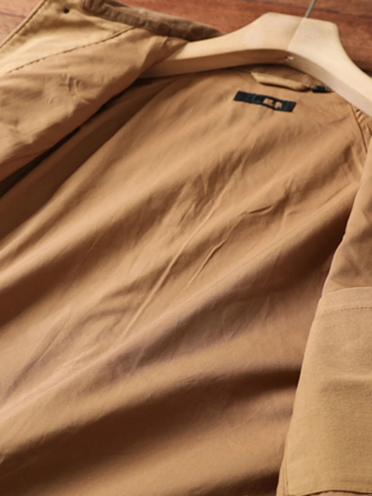 U Свободная рабочая одежда, вельветовая джинсовая весенняя мужская повседневная куртка-туэт, модная модная модная молодежная длинная све