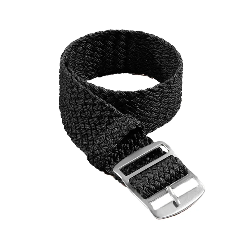 Nylon gewebtes Canvas-Uhrenarmband 14 mm 16 mm 18 mm 20 mm 22 mm für Perlon für Omega Ersatzarmband Herren Damen Sport Universalarmband