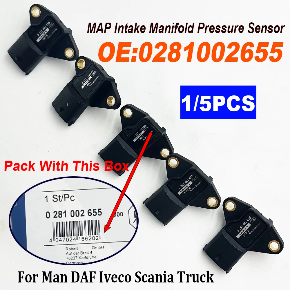 1/5PCS 0281002655 0… - image