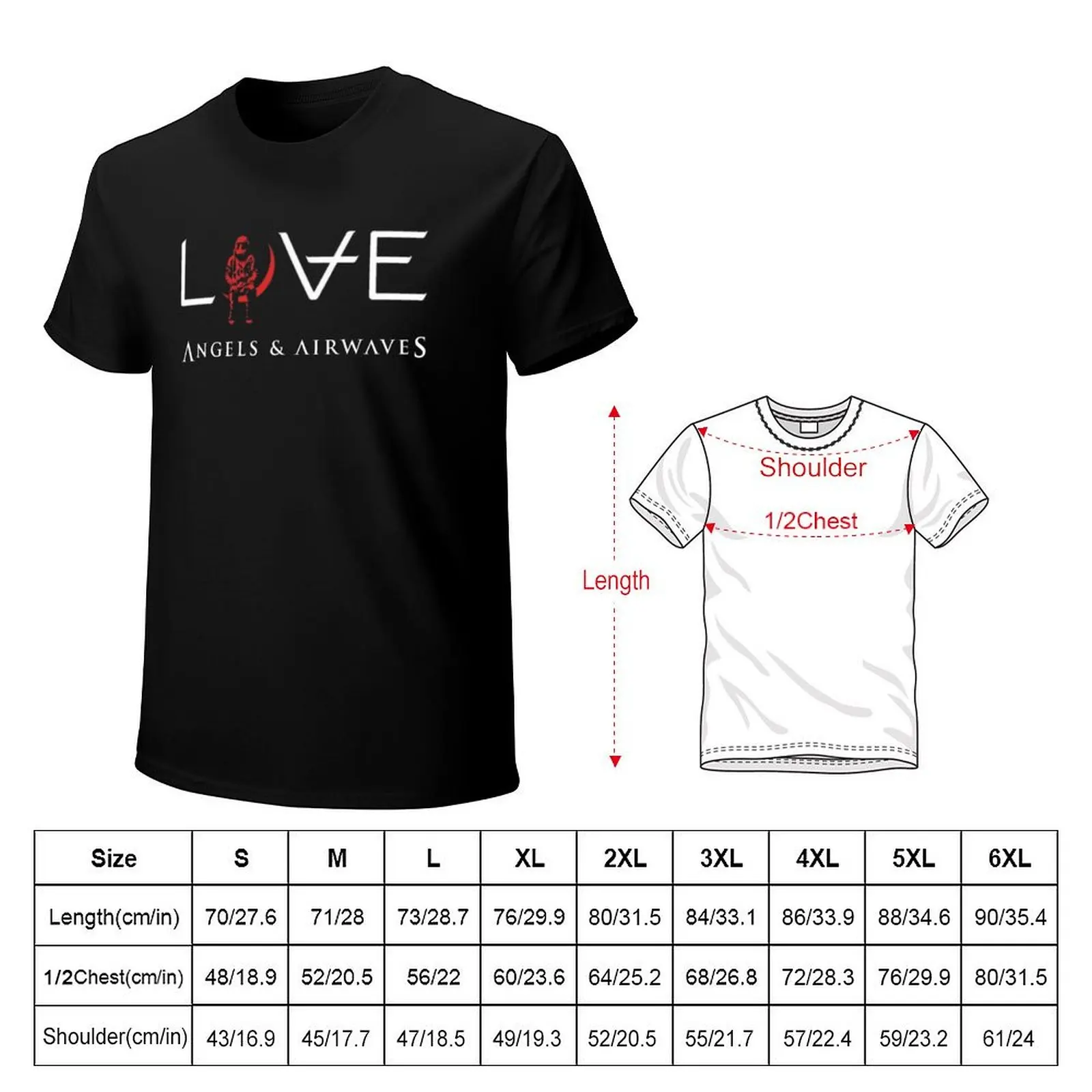 Angels And Airwaves Rock Band T-Shirt Breathable Gym Short Sleeve T-Shirt