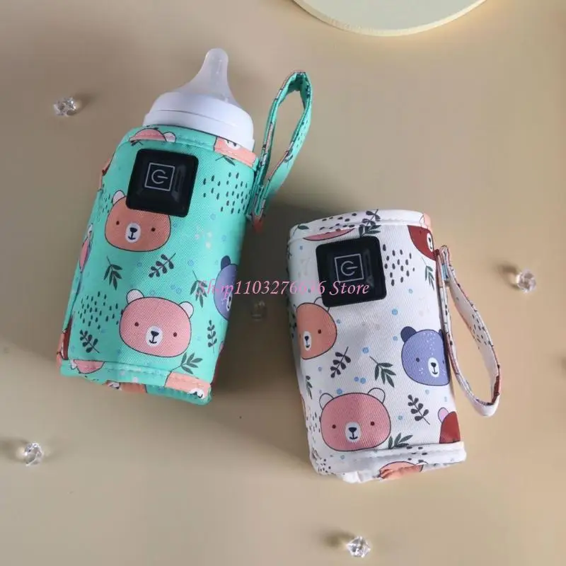 

R6FD Сумка с подогревом для бутылочек для кормления младенцев 3, изменяемая конфигурация тепла, USB-соглашение