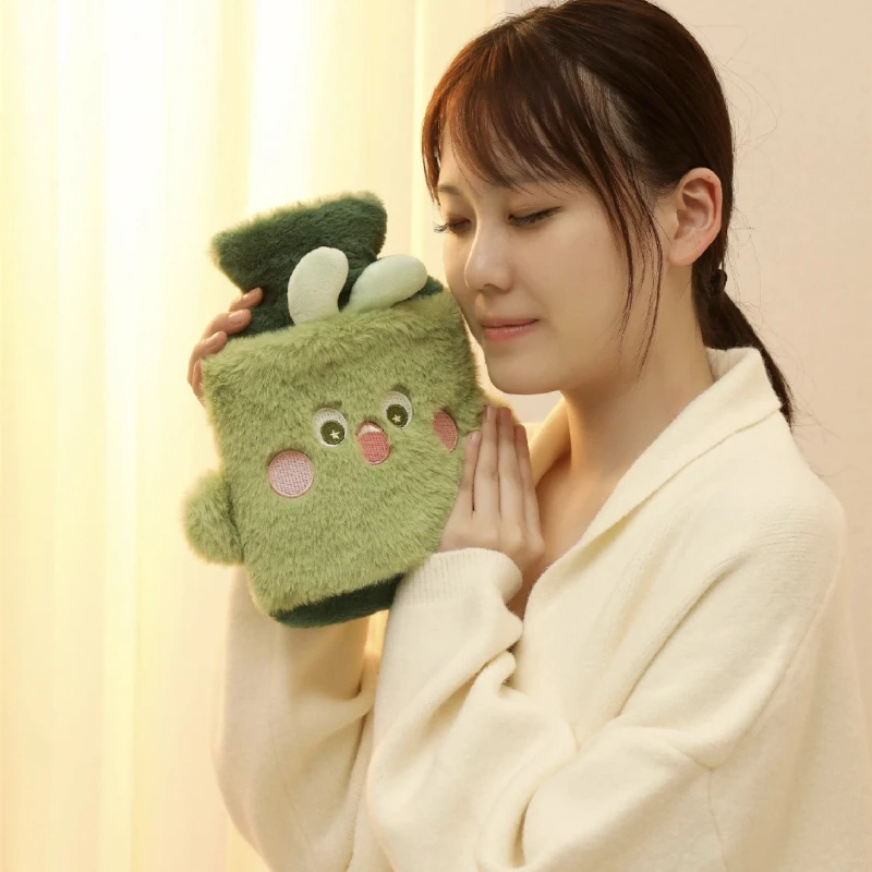 

Плюшевая грелка с милым мультяшным монстром, утолщенная зимой, грелка для рук с двойной вставкой Bao Ke, грелка для рук, живот