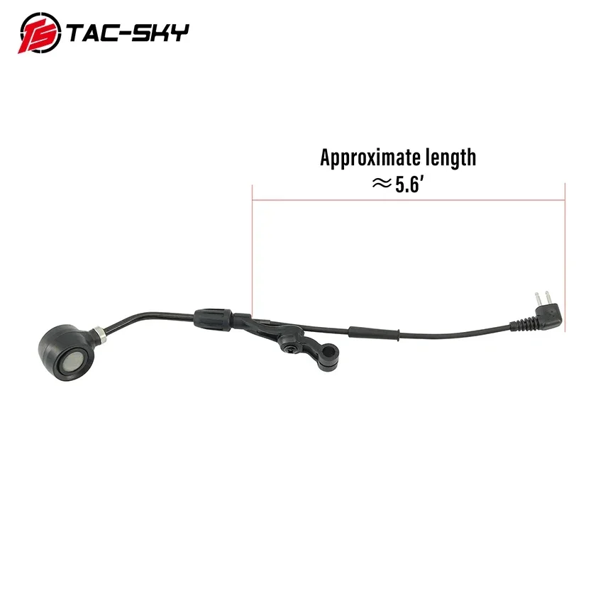 C5 Tactical Headset Microphone Accessories for COMTAC II COMTAC III COMTAC IV Shooting Headset Hearing Protection Hunting Muffs