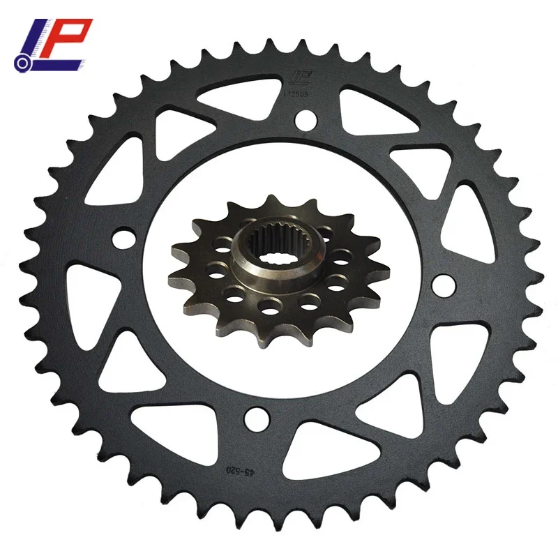 

LOPOR 520 CNC 15T 46T Front Rear Motorcycle Sprocket For Yamaha XTZ660 Tenere XTZ 660 1996-1998