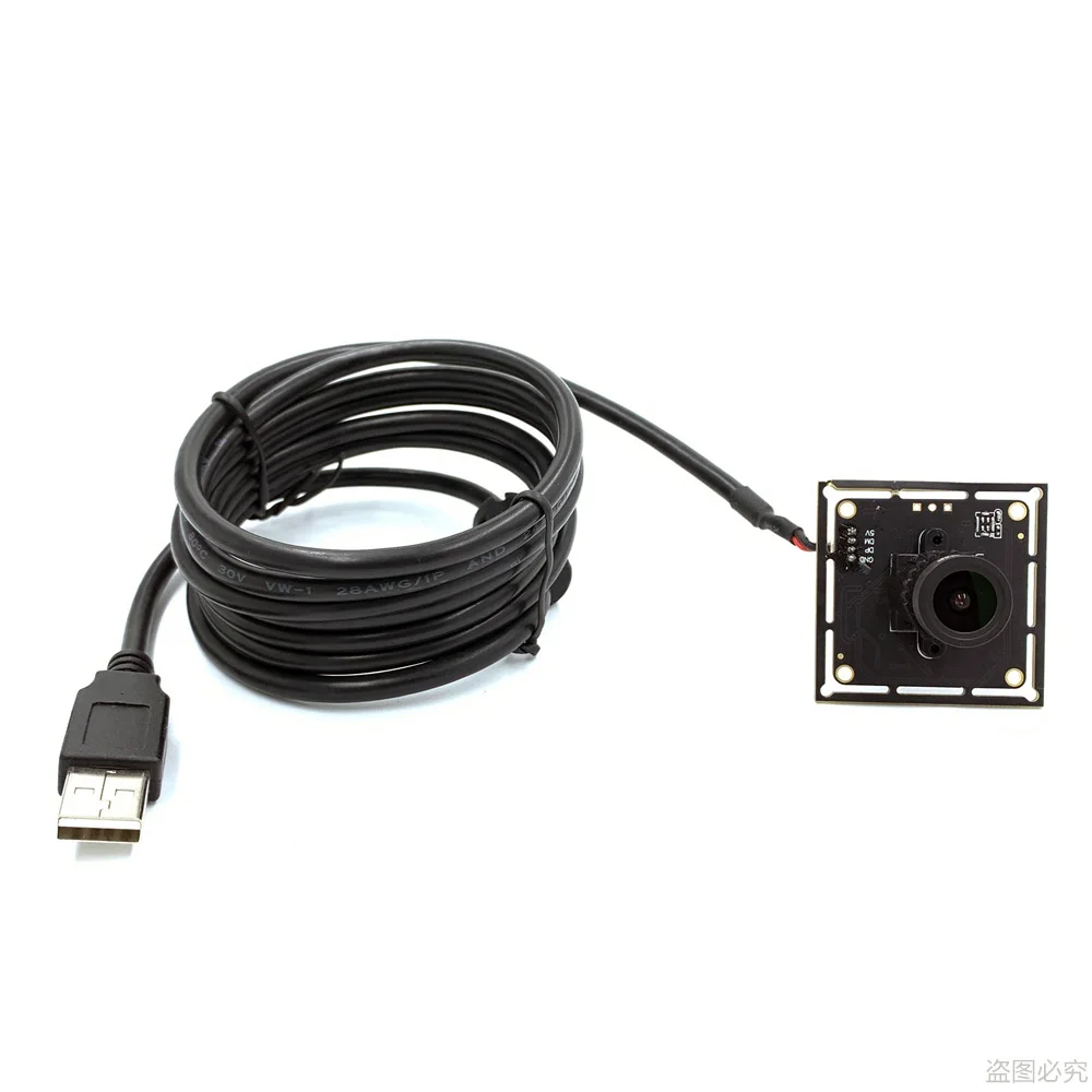 5.0MP 0.0001Lux 1/2.5'' 2592X1944 Global Shutter Low Light 50fps Color USB Camera 6mm Starlight Board Lens UVC USB2.0