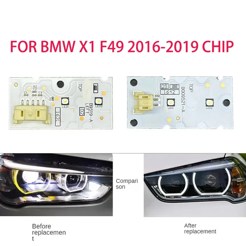 

White Light For BMW X1 F48 F49 2016-2019 Car Headlights DRL Chip Ballast Chip Circuit Board Light Source Board fittings
