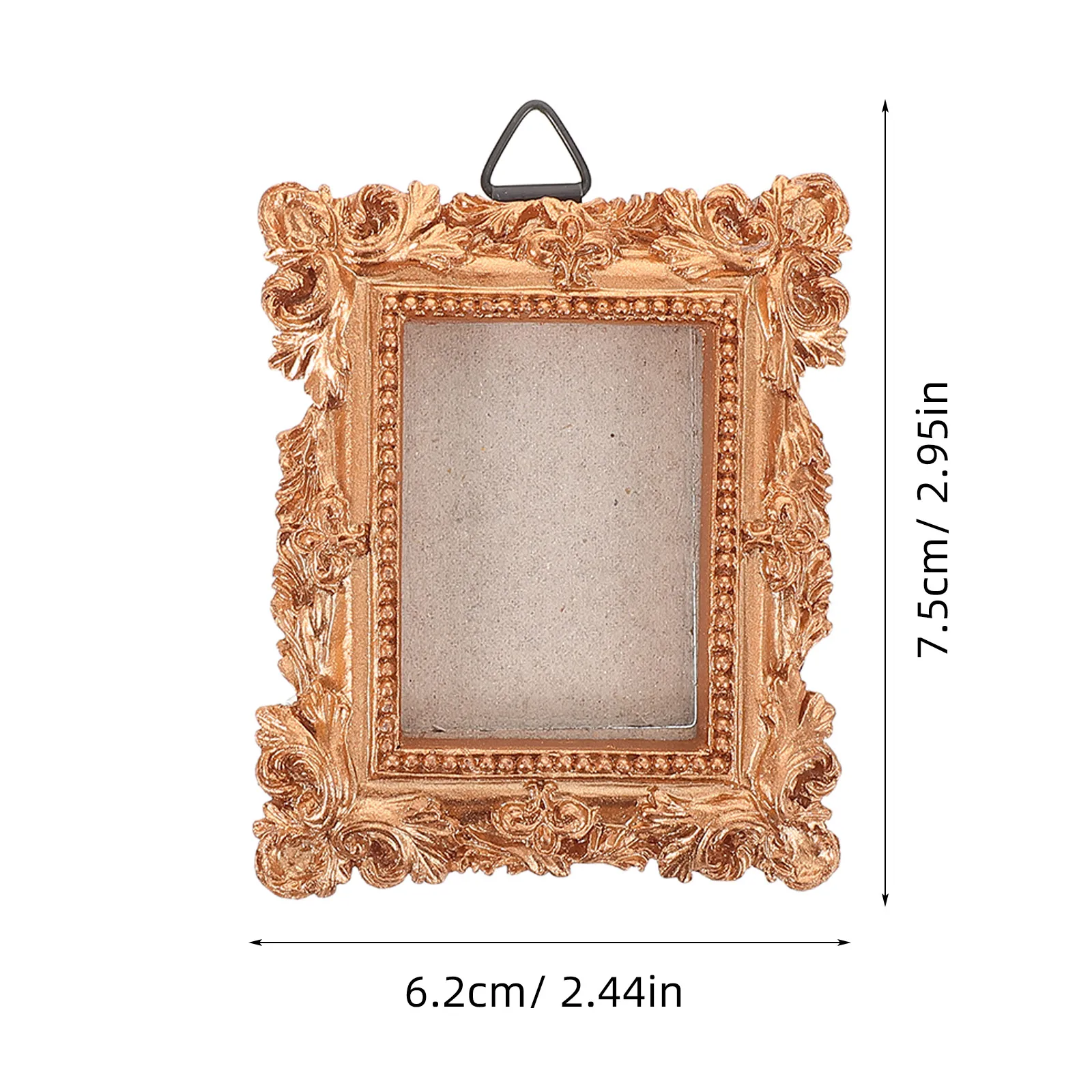 إطار صورة صغير زخرفة خمر البيضاوي حبل معلق شجرة عيد الميلاد ديكور لجدار المنزل لتقوم بها بنفسك عرض الصور الذهب الصغيرة