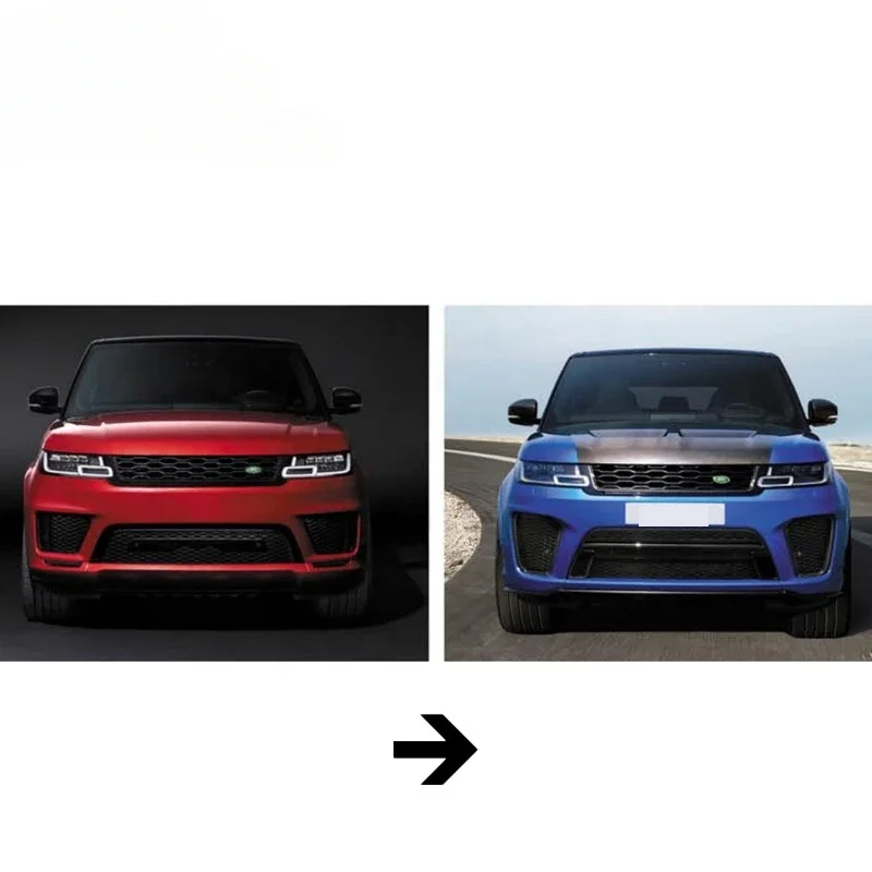 SVR style body kit for 2018-2022y RR sport car accessories for Range Rover car bumpers auto parts