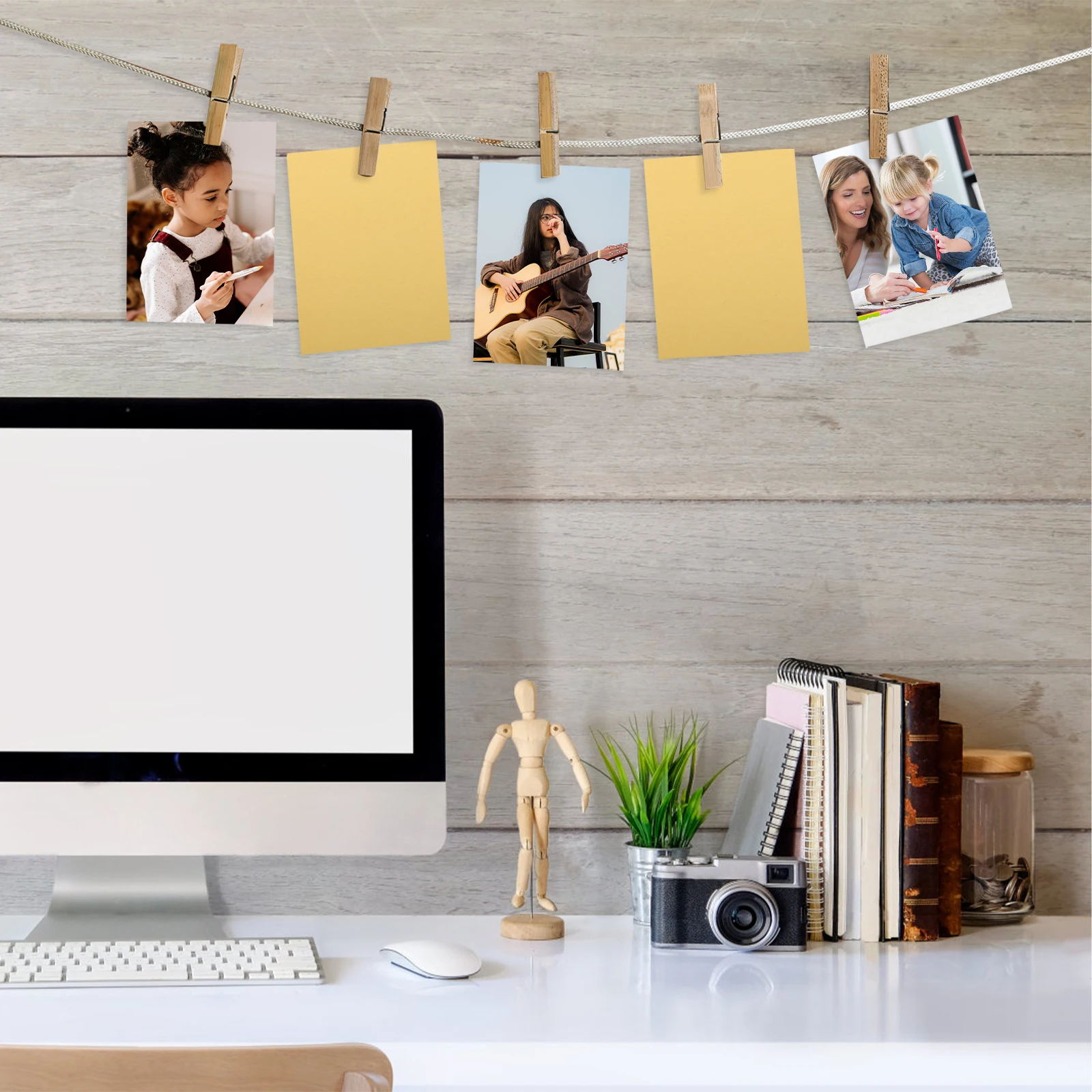 

10pcs Blank Aluminum Plate Sublimation Metal Blanks Photo Magnet Wedding Baby Gift Home Office Decor Signboard Simulation Metal
