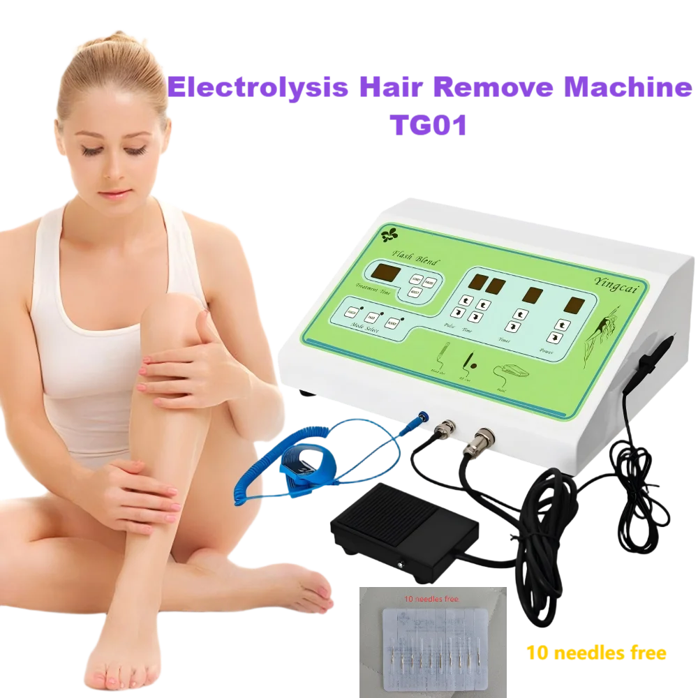 

Wholesale Price Hair Removal Electrolysis Machine Needle epilation Painless for Home or Salon Use Device