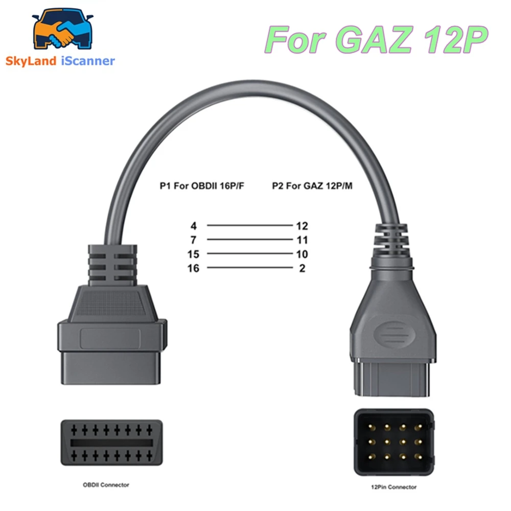 novo-cabo-adaptador-de-diagnostico-automotivo-super-pratico-2026-de-alta-qualidade-para-carros-obd2-conector-de-12-pinos-femea-para-16-pinos-macho-para-gaz-12pin