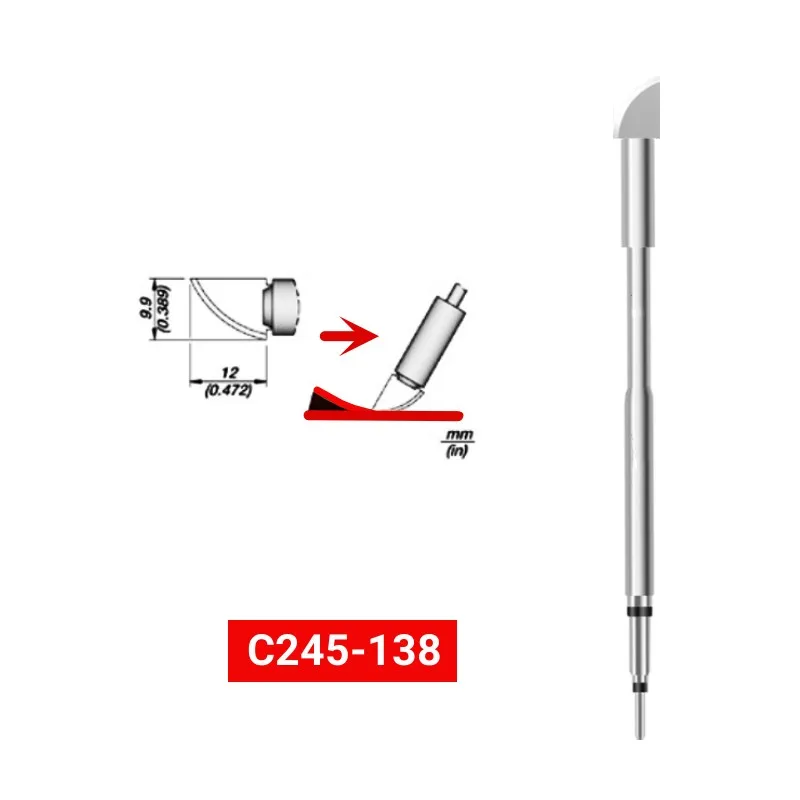 C245 138 Soldering Tips for JBC SUGON AIFEN a9pro T245 Handle Tools