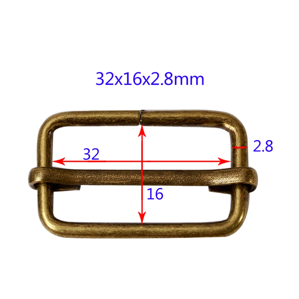 

100 PCS Suspenders Qinggu Miss Belt Buckles Bag Chain Strap Bags Roller Square