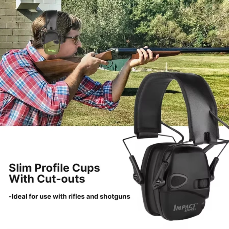 Outdoor sports noise-cancelling headphones Original Tactical electronic shooting earmuffs Impact sound amplifying hunting ears