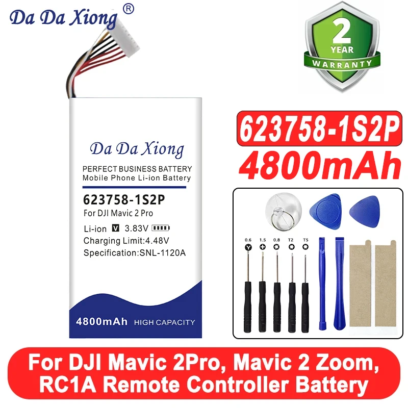 high-capacity-battery-623758-1s2p-4800mah-for-dji-mavic-2pro-mavic2-pro-uav-remote-control-digital-batteries-tools