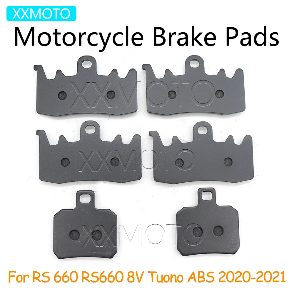 

For RS660 RS 660 8V Tuono 660 V4R 1100RR V4 ABS 2020 2021 Motorcycle Front Rear Brake Pads RS660 Accessories